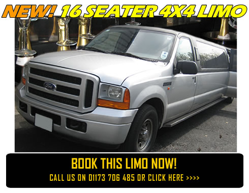 16 Seater Jeep Limousine