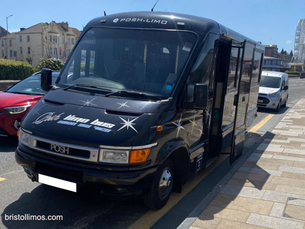 Black & Silver minibus