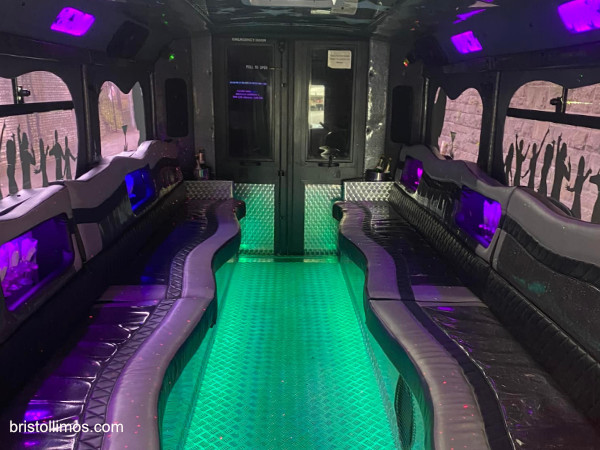 Black & Silver minibus
